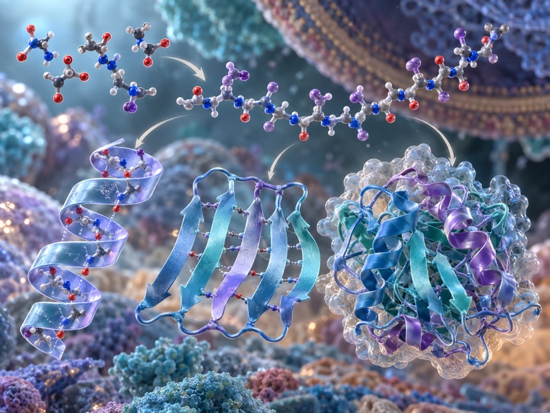 Aufbau der Proteine