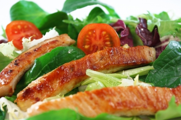 Marokkanischer Puten-Kräutersalat