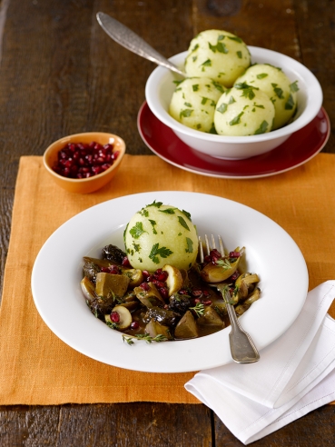 Enten-Morchelragout