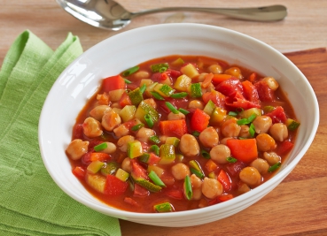 Gemüsechili mit Kichererbsen
