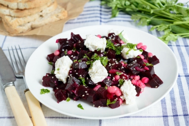 Gratinierte Rote-Bete-Pfanne